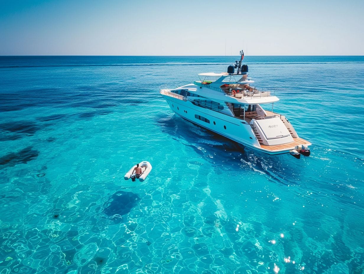 What are some popular destinations for luxury yacht family vacations?