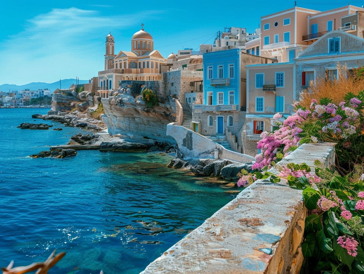 What are some must-visit locations on Syros: The Elegant Island?